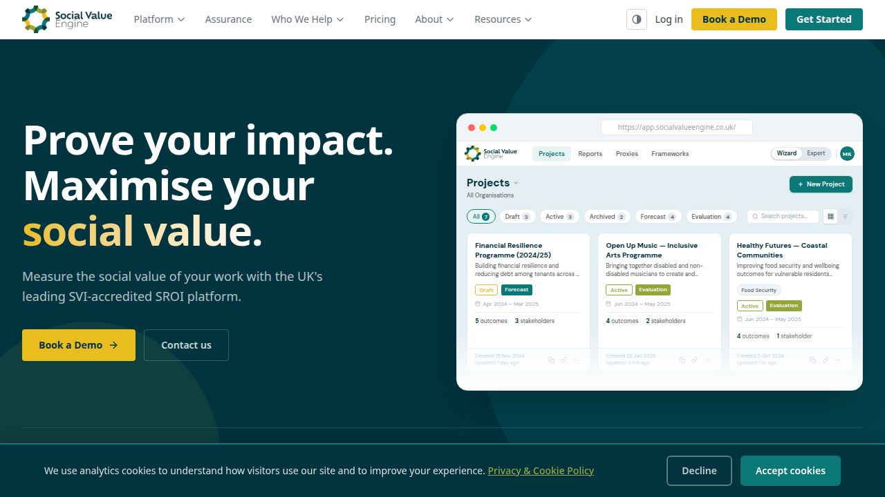 Case Studies | Social Value Engine
